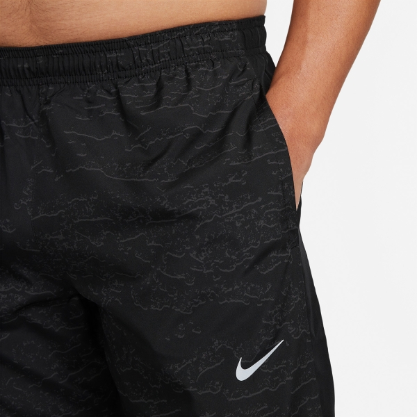 Nike Dri-FIT Swoosh Pantalones - Black/Reflective Silver