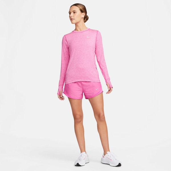 Nike Element Crew Maglia - Active Fuchsia/Reflective Silver