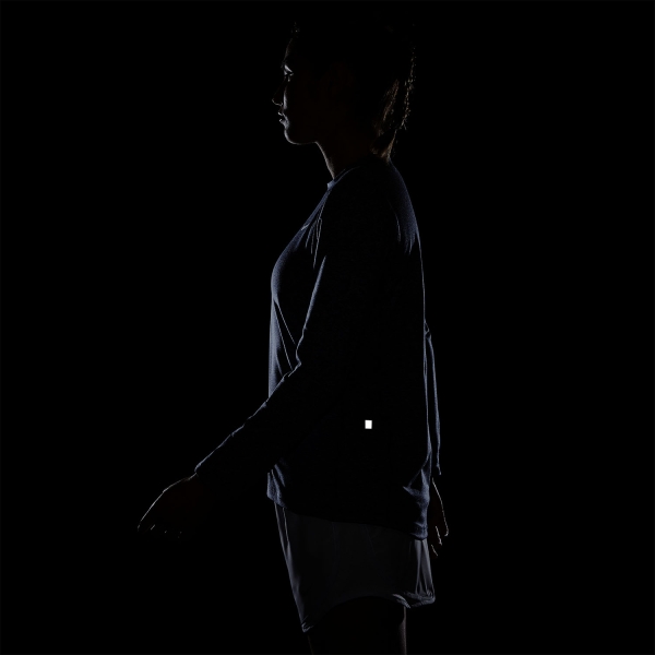 Nike Element Crew Camisa - Diffused Blue/Reflective Silver