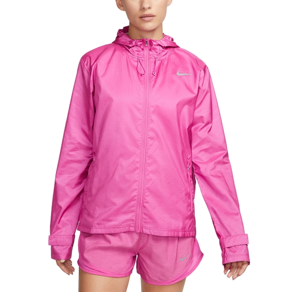 Women's Running Jacket Nike Essential Jacket  Active Fuchsia/Reflective Silver CU3217623