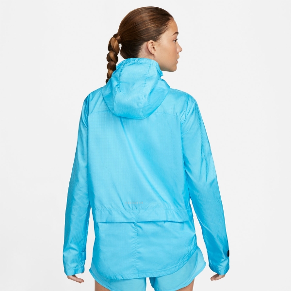 Nike Essential Chaqueta - Baltic Blue/Reflective Silver