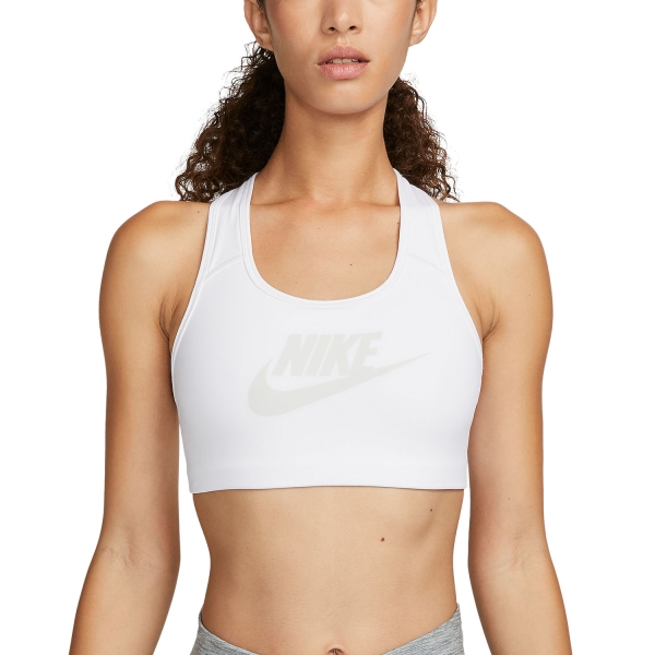 Women's Sports Bra Nike Futura Sports Bra  White/Photon Dust DM0579101