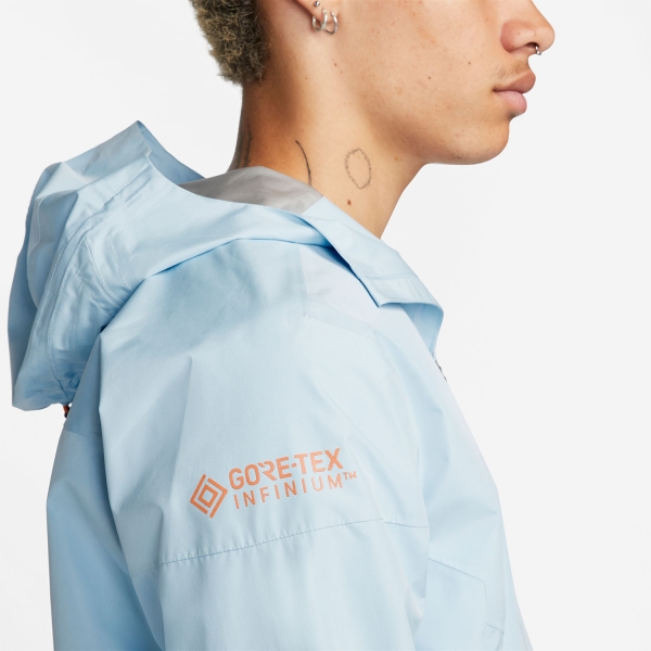Nike Gore-Tex Infinium Chaqueta - Celestine Blue/Orange Trance