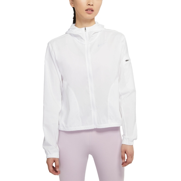 Women's Running Jacket Nike Impossibly Light Jacket  White/Reflective Silver DH1990100