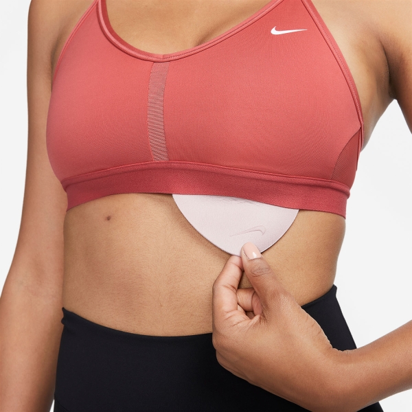 Nike Indy Sports Bra - Adobe/White