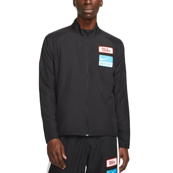 Men's Running Jacket Nike Body Shop Jacket  Black/Summit White DV9819010
