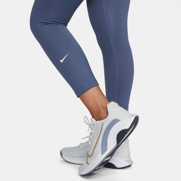 Nike One 7/8 Tights - Diffused Blue/White