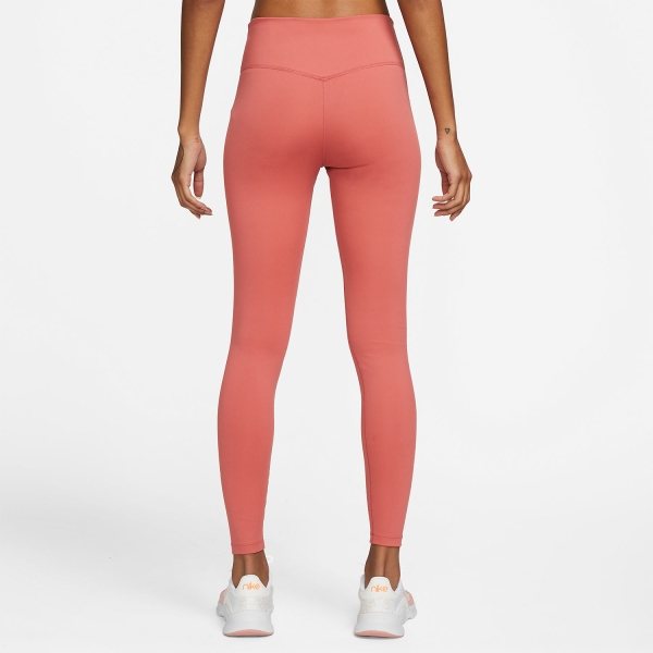 Nike One Tights - Adobe/White