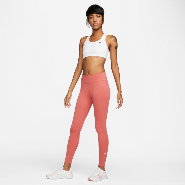 Nike One Tights - Adobe/White