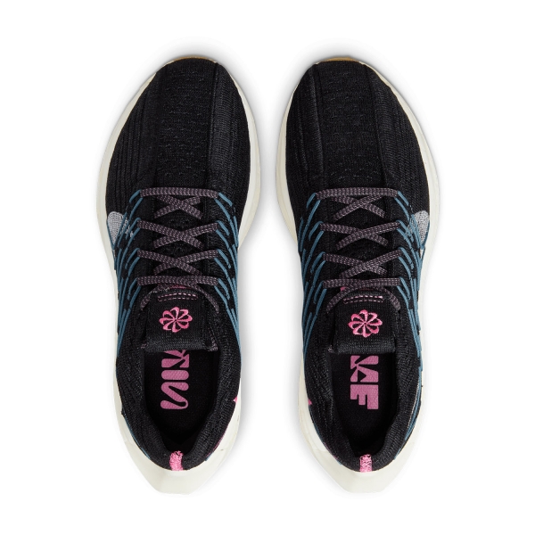 Nike Pegasus Turbo Next Nature - Black/White/Aanthracite/Noise Aqua