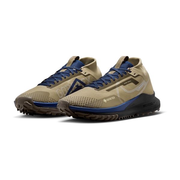 Nike React Pegasus Trail 4 GTX - Khaki/Citron Tint/Light Bone/Ironstone