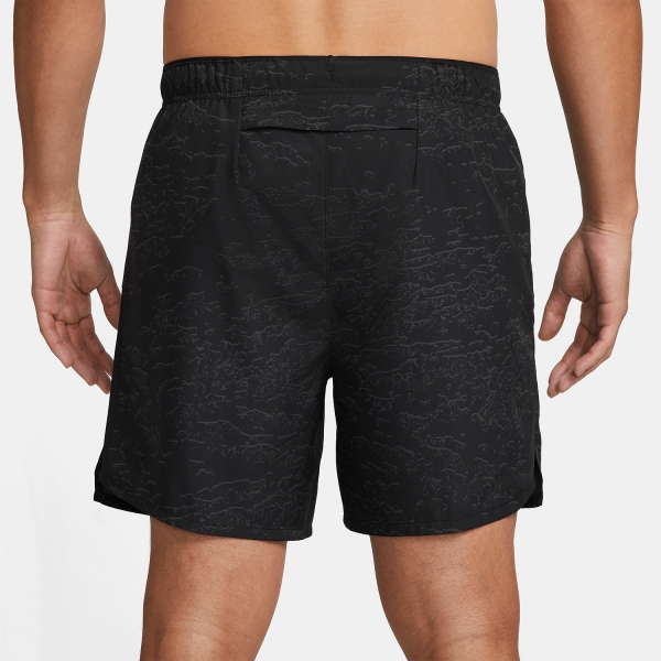 Nike Run Division Challenger 7in Shorts - Black/Reflective Silver