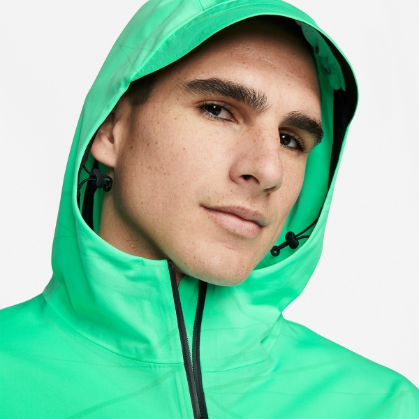 Nike Storm-FIT Run Division Chaqueta - Green Glow/Black Reflective