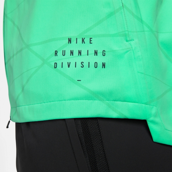 Nike Storm-FIT Run Division Chaqueta - Green Glow/Black Reflective