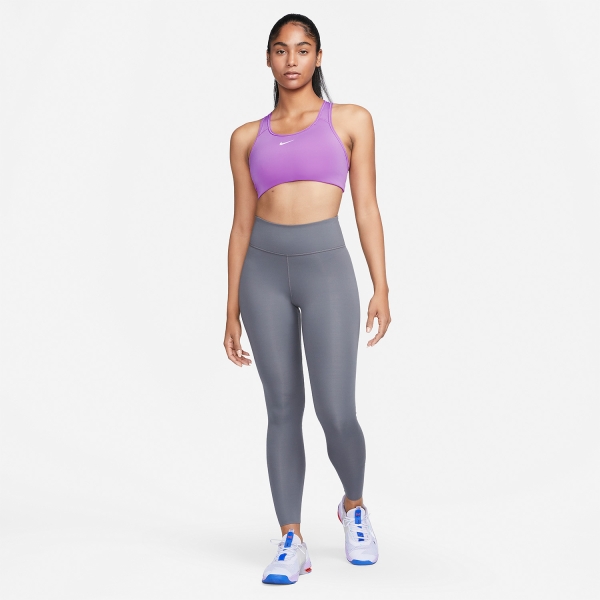 Nike Swoosh Sports Bra - Rush Fuchsia/White