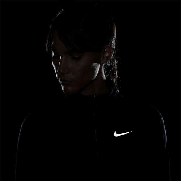 Nike Therma-FIT Element Maglia - Black/Reflective Silver