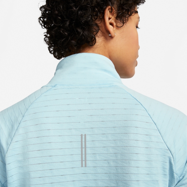 Nike Therma-FIT Element Maglia - Ocean Bliss/Reflective Silver