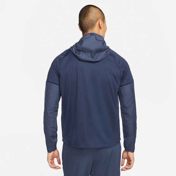 Nike Therma-FIT Repel Miler Jacket - Obsidian/Thunder Blue/Reflective Silver