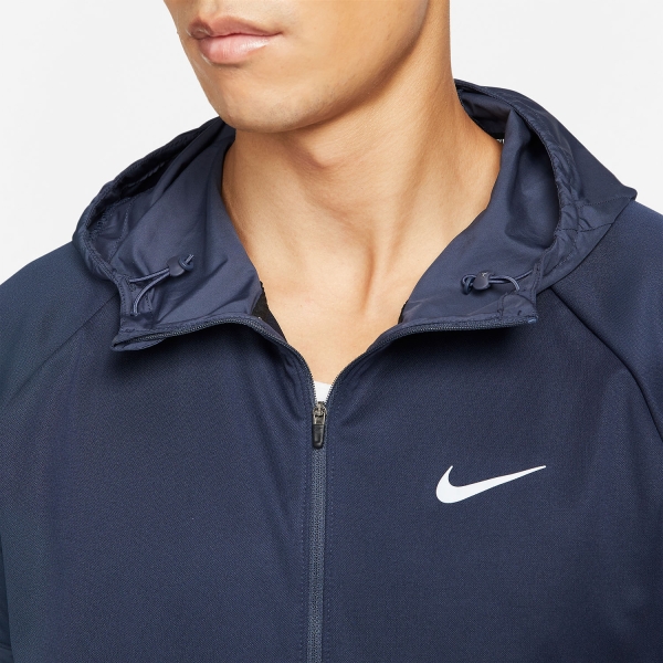 Nike Therma-FIT Repel Miler Jacket - Obsidian/Thunder Blue/Reflective Silver