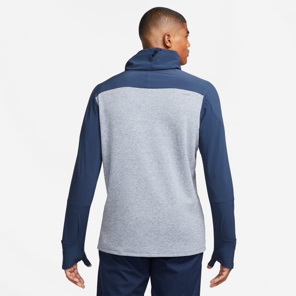 Nike Therma-FIT Run Division Shirt - Midnight Navy/Pure/Reflective Silver