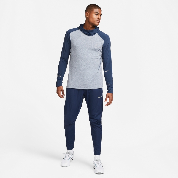 Nike Therma-FIT Run Division Shirt - Midnight Navy/Pure/Reflective Silver