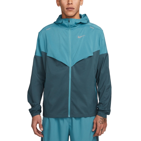 Men's Running Jacket Nike Windrunner Jacket  Mineral Teal/Reflective Silver CZ9070379