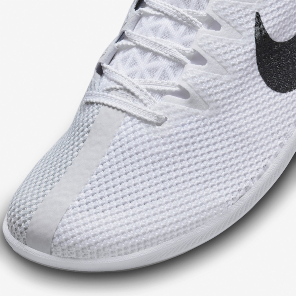 Nike Zoom Rival Distance - White/Black/Metallic Silver