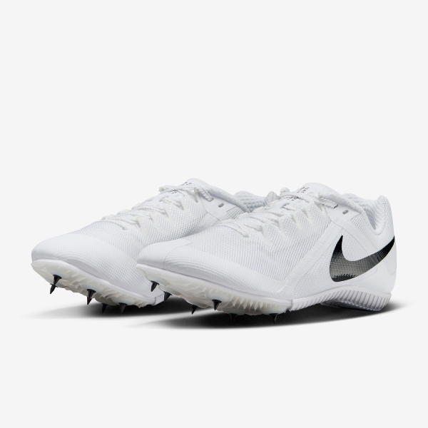 Nike Zoom Rival Multi - White/Black/Metallic Silver