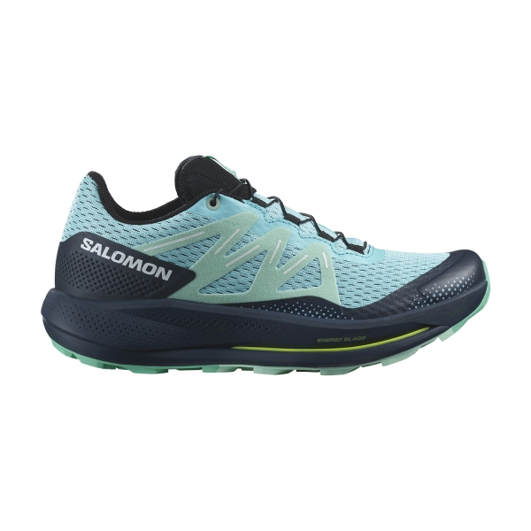 Women's Trail Running Shoes Salomon Salomon Pulsar Trail  Blue Radiance/Carbon/Yucca  Blue Radiance/Carbon/Yucca 