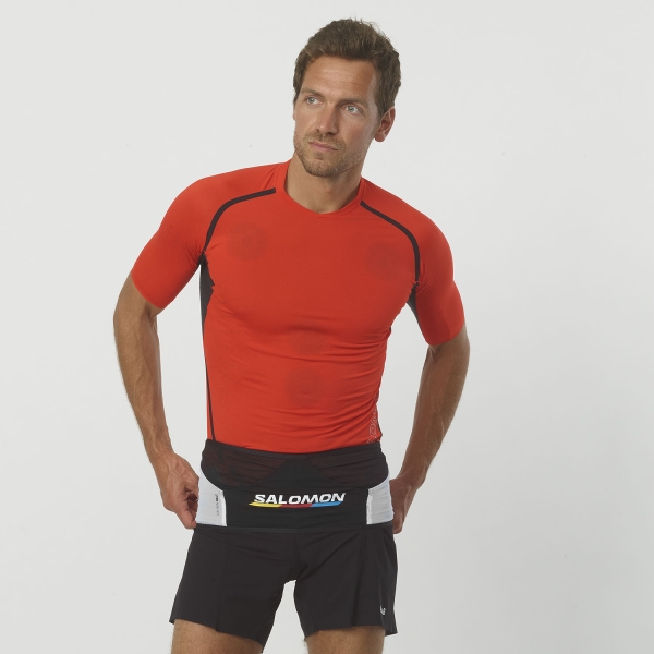 Salomon ADV Skin Race Flag Belt - Black/White