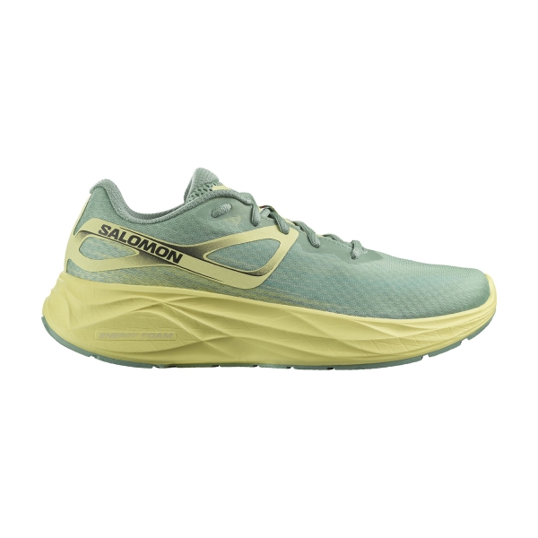 Men's Neutral Running Shoes Salomon Aero Glide  Granite Green/Yellow Iris/White L47122500