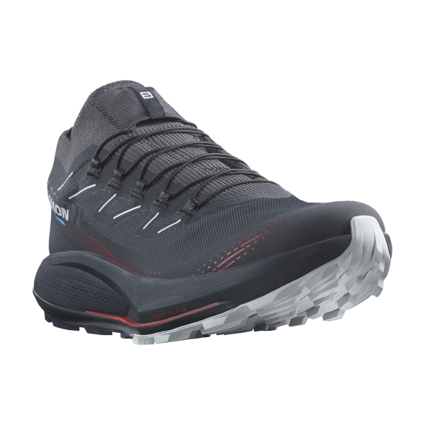 Salomon Pulsar Trail Pro 2 - Carbon/Fiery Red/Arctic Ice