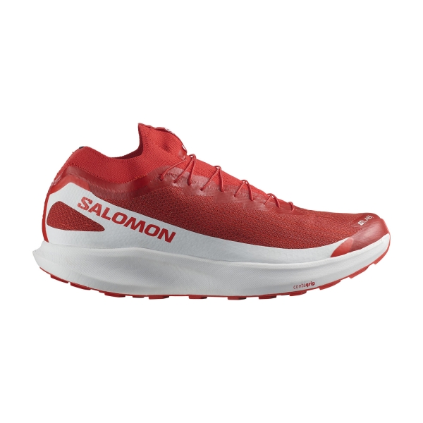 Men's Trail Running Shoes Salomon S/LAB Pulsar 2  Fiery Red/Fiery Red/White L47220100