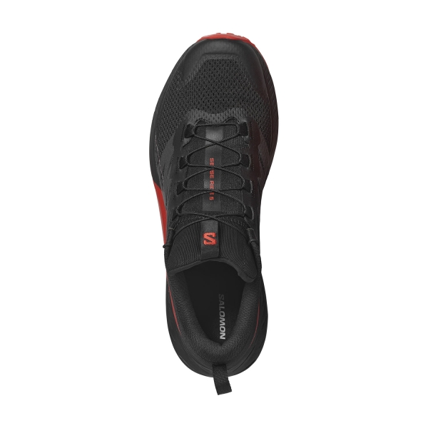 Salomon Sense Ride 5 - Black/Fiery Red/Black