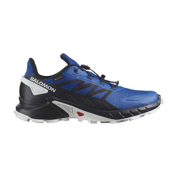 Men's Trail Running Shoes Salomon Supercross 4 GTX  Lapis Blue/Black/White L47119600
