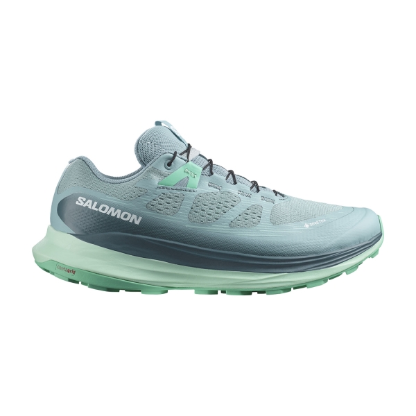 Women's Trail Running Shoes Salomon Ultra Glide 2 GTX  Stone Blue/Yucca/Biscay Green L47216800