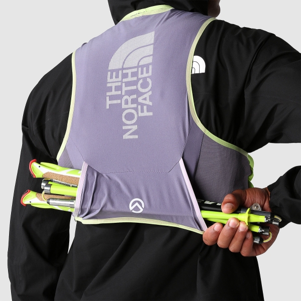 The North Face Summit Run Race Day 8 Mochila - Lunar Slate/Led Yellow