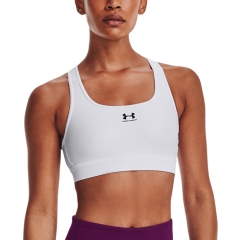 Under Armour Crossback Mid Women's Sports Bra - Black/Jet Gray