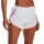 Under Armour Fly By 2.0 3in Shorts - White/Orange Blast