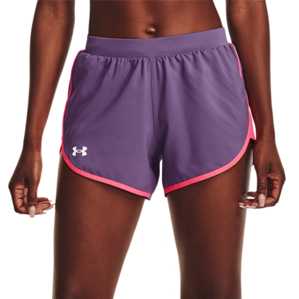 Women's Running Shorts Under Armour Fly By Elite 3in Shorts  Retro Purple 13697660571