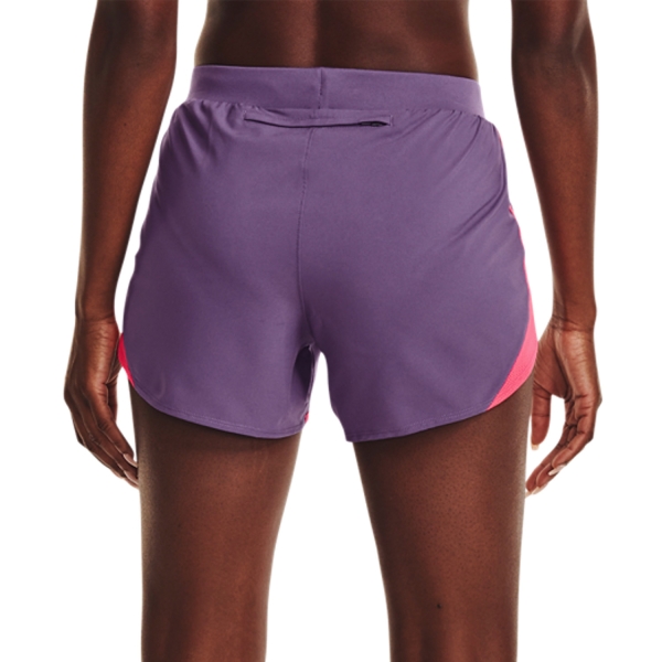 Under Armour Fly By Elite 3in Shorts - Retro Purple