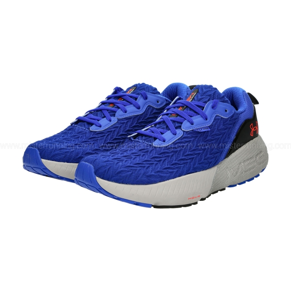 Under Armour HOVR Mega 3 Clone - Versa Blue/Ghost Gray/Bolt Red