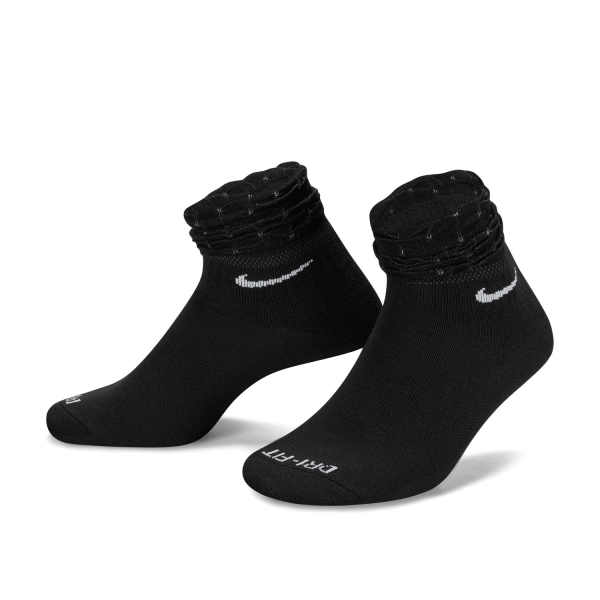 Calze Running Nike DriFIT Gym Calze  Black/White DH5485010
