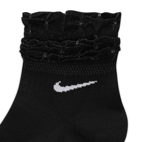 Nike Dri-FIT Gym Calze - Black/White