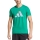 adidas Run Icons 3 Bar T-Shirt - Court Green