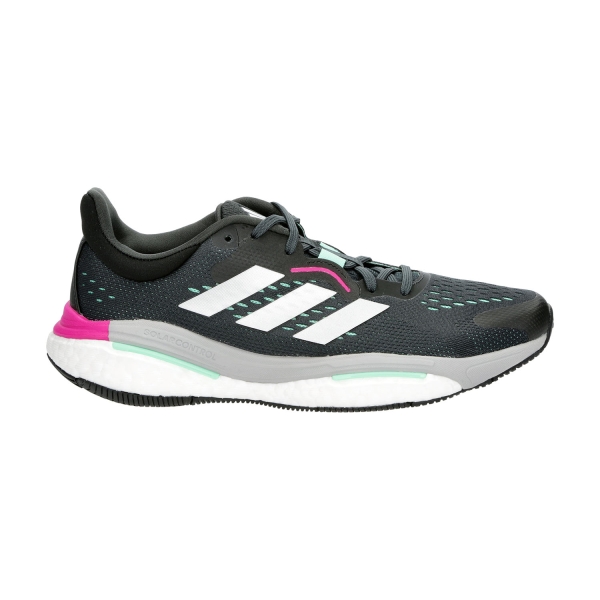 Scarpe Running Stabili Donna adidas Solarcontrol  Carbon/Silver Metallic/Lucid Fuchsia HP5794