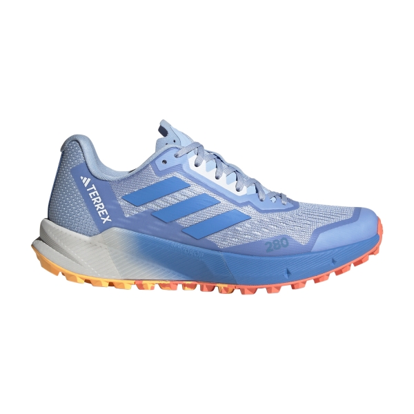 Women's Trail Running Shoes adidas Terrex Agravic Flow 2  Blue Dawn/Blue Fusion/Coral Fusion HR1142