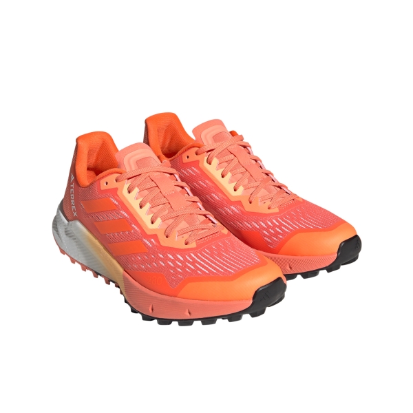 adidas Terrex Agravic Flow 2 - Coral Fusion/Impact Orange/Cloud White