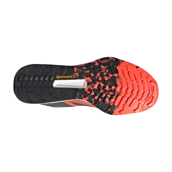 adidas Terrex Speed Ultra - Core Black/Metal Silver/Solar Red