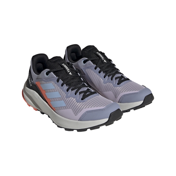 adidas Terrex Trailrider - Silver Violet/Blue Dawn/Coral Fusion